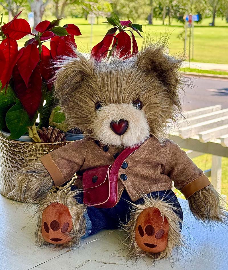 Button Heart Teddy Bear