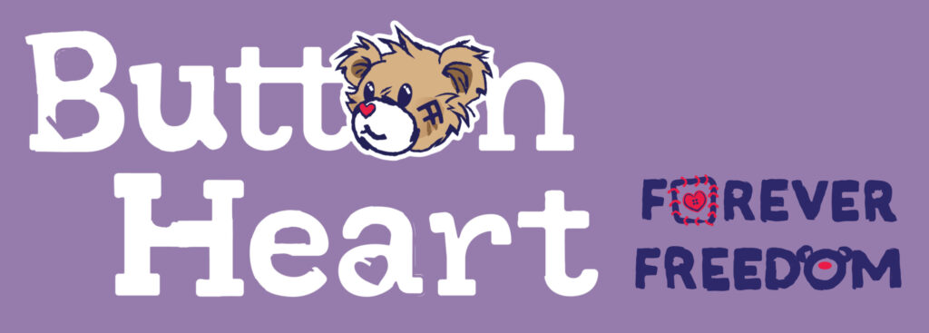 Button Heart Teddy Bear