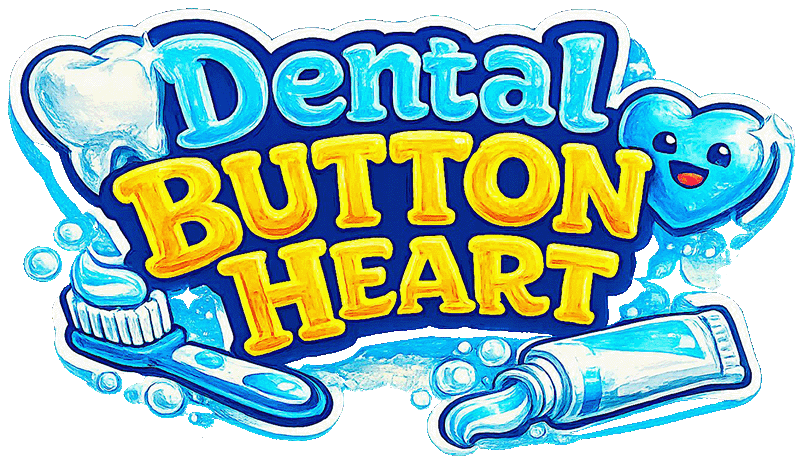 Dental Button Heart
